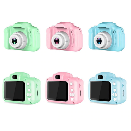 Детский цифровой фотоаппарат X2 Cartoon Digital Camera розовый