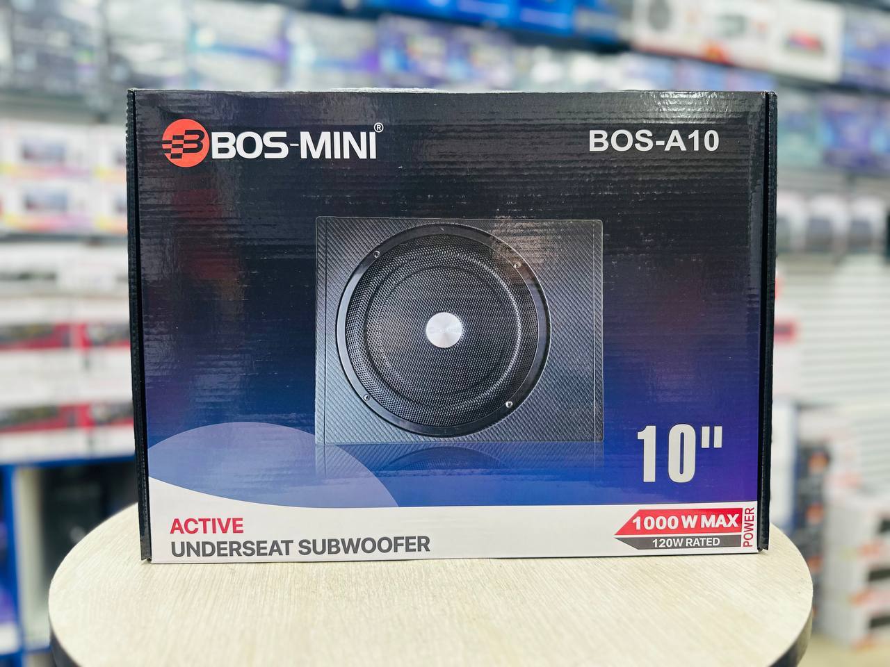 Автомобильный сабвуфер под сиденье BOS-MINI BOS-A80