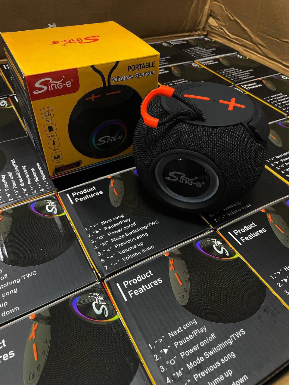 Портативная Bluetooth-колонка Sing-e ZQS-P5