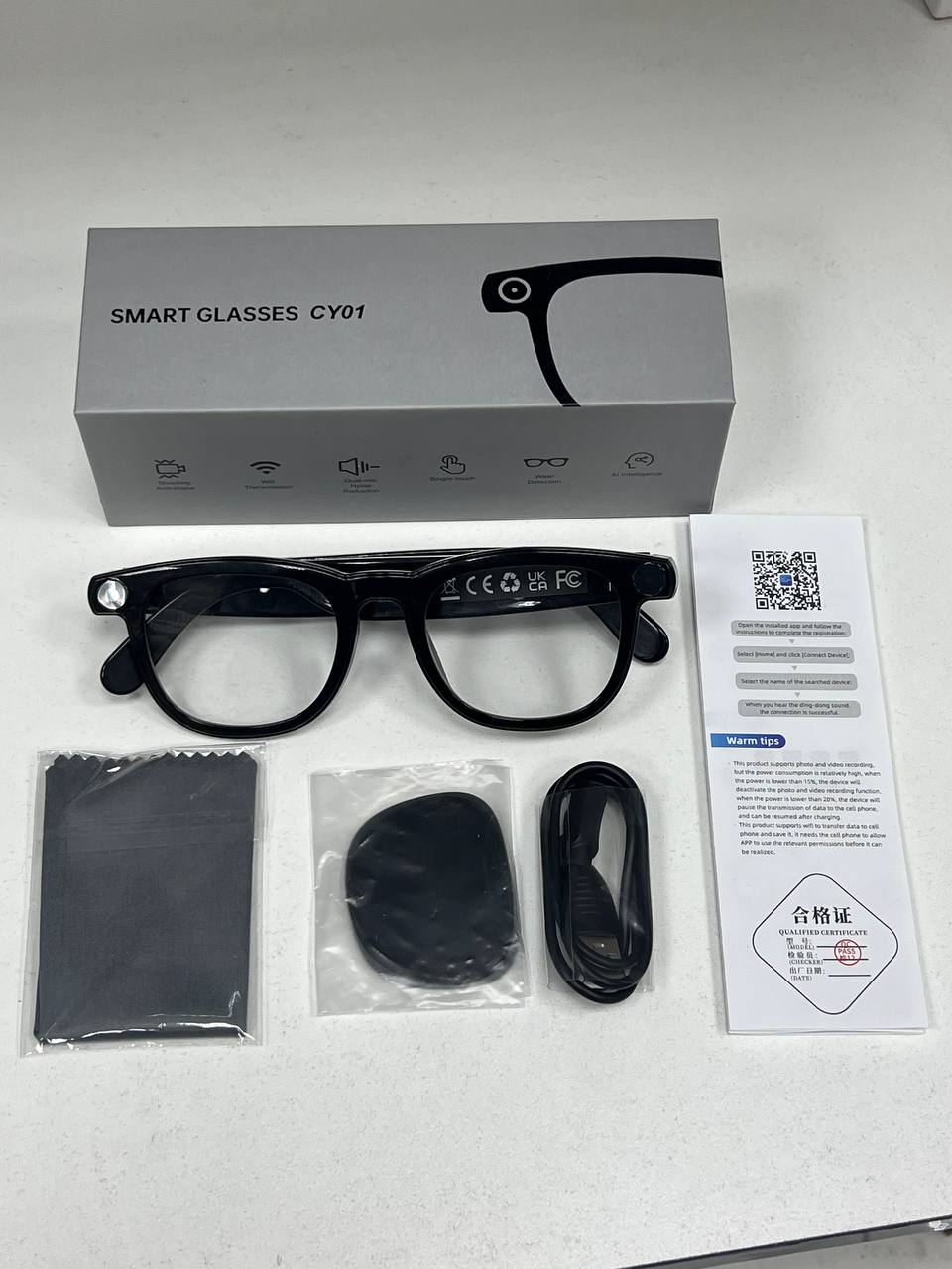 Умные bluetooth очки Smart Glasses CY01