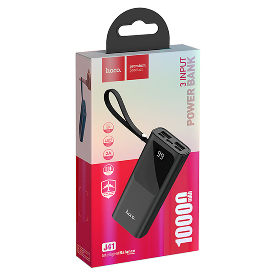 Повербанк Hoco J41 Treasure mobile power bank (10000mAh)