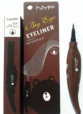 Подводка маркер для глаз NYF big eye eyeliner smooth waterproof