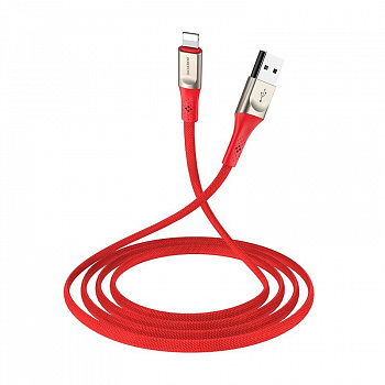 Кабель Borofone BU7 Superior, lightning, 1.2 м, красный