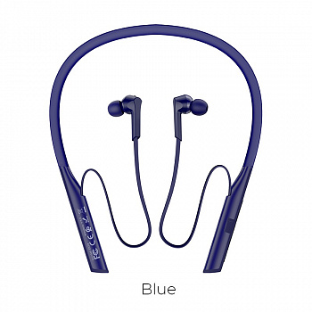 Беспроводные наушники HOCO ES33 Mirth, Bluetooth, 95 мАч, синий, Hands-free