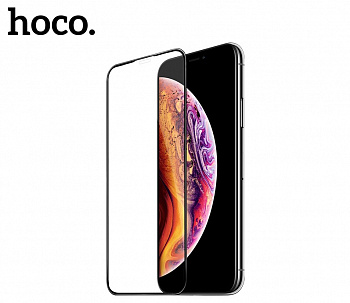 Защитное стекло HOCO A12 для iPhone XR/11 черный