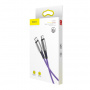 Кабель Baseus CATSD-J05, USB - USB Type-C, 1 м, quick charge 3.0, синий