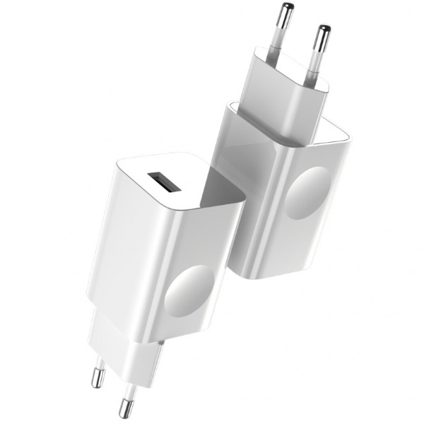 Сетевое зарядное устройство Baseus CCALL-BX02 QС 3.0, 1 USB Quick Charge 3.0, белый