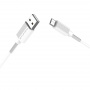 Кабель Borofone BX11 uJet USB - micro USB, 1 м белый
