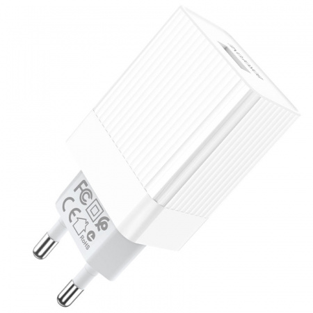 Зарядное устройство BOROFONE BA47A Mighty, 3A, белый