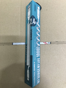 Кабель Remax RC-117i, lightning, белый