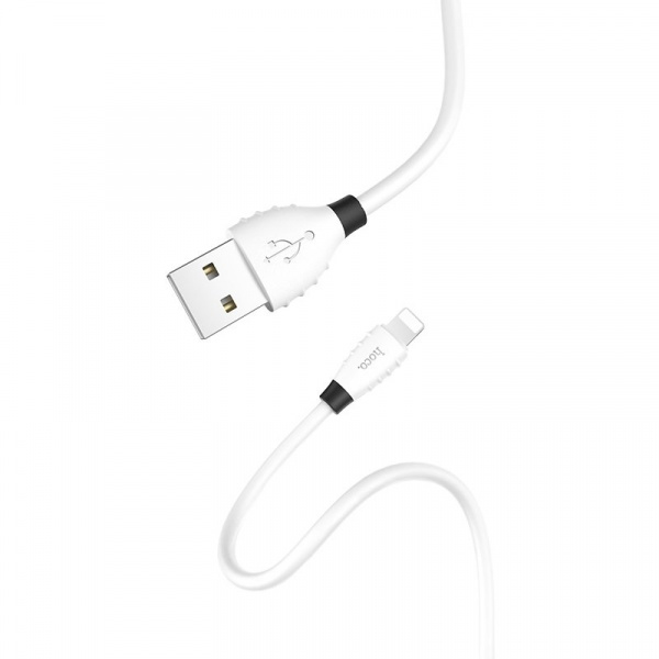 Кабель Hoco X27, lightning, 1.2 м, белый