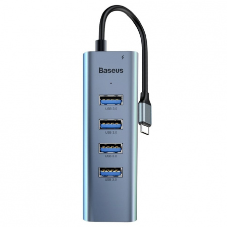 Хаб Baseus Enjoy AHUB-Q0G, 5 разъемов, USB Type-C - USB 3.0