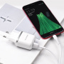 Комплект зарядки Micro USB Borofone BA25A, 2 USB, 2.4А, белый
