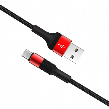 Кабель Borofone BX21 Outstanding USB - micro USB, 1 м красный