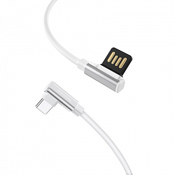 Кабель Borofone BU5, USB - USB Type-C, 1.2 м, белый