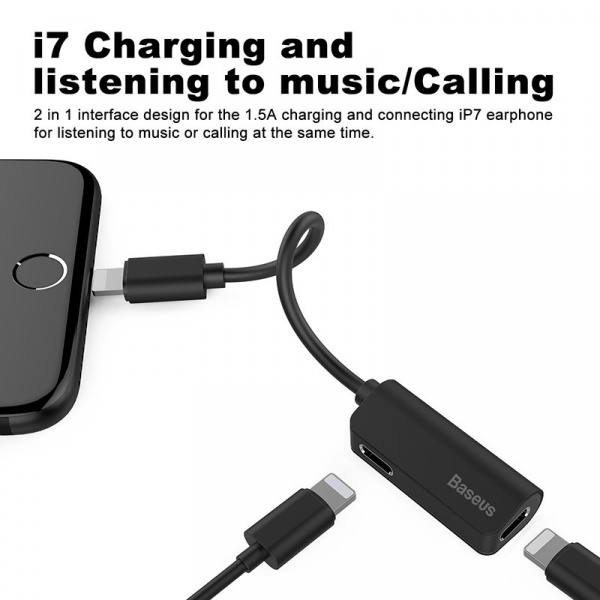 Переходник Baseus L37 CALL37-01 для Apple
