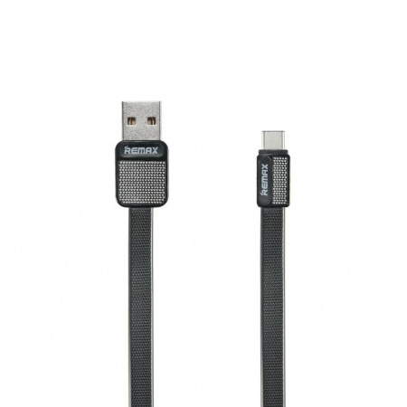 Кабель Remax Platinum RC-044a, USB - USB Type-C, 1 м, черный