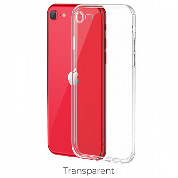 Чехол HOCO TPU Crystal clear Series для iPhone 7/8/SE прозрачный, 0,8 мм