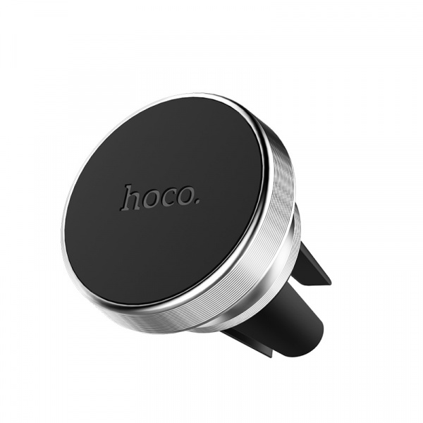Автомобильный держатель HOCO CA47 магнитный, серебряный, на воздуховод