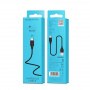 Кабель Borofone BX17 USB - micro USB, 1 м черный