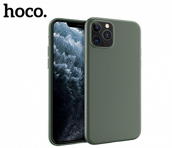Чехол HOCO TPU Fascination Series для iPhone 11 Pro, Темно-зеленый, 0,8 мм