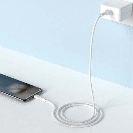 Кабель Hoco X33, USB - USB Type-C, 1 м, ,белый