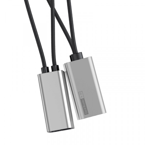 Адаптер-переходник Baseus Pendant ACDKQ-HG0S, USB Type-C - USB, картридер microSD