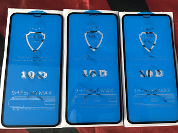 Защитное стекло 10D для iPhone XS Max