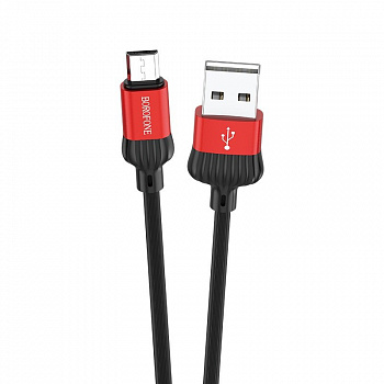 Кабель Borofone BX28 Dignity USB - micro USB, 1 м красный