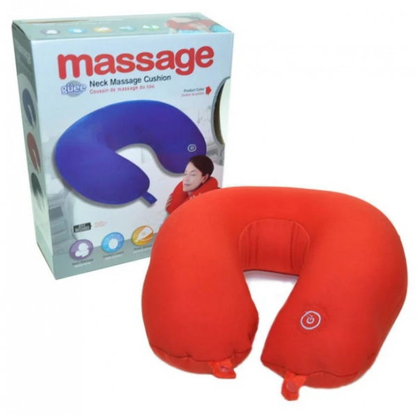 Вибрационная массажная подушка для шеи Neck massage cushion