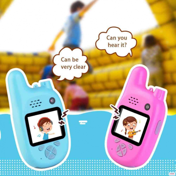 Детский цифровой фотоаппарат UNIHIT Children's Fun Camera Dual розовый