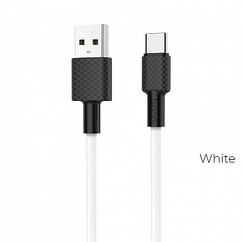 Кабель Hoco X29 Superior, USB - USB Type-C, 1 м, белый