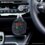 Автомобильное зарядное устройство BOROFONE BC26 Music joy 2*USB, 2.1A, черный, FM-передатчик,FM/SD