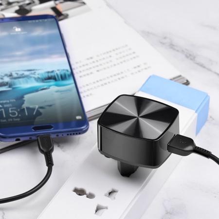 Комплект зарядки Type-C Hoco C70A QC3.0, 1 USB, Quick charge 3.0