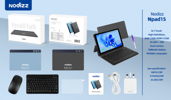 Планшет Npad 15 черный