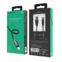 Кабель Borofone BU3, lightning, 1.2 м, черный