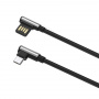 Кабель Borofone BU5 Ice steel USB - micro USB, 1.2 м черный