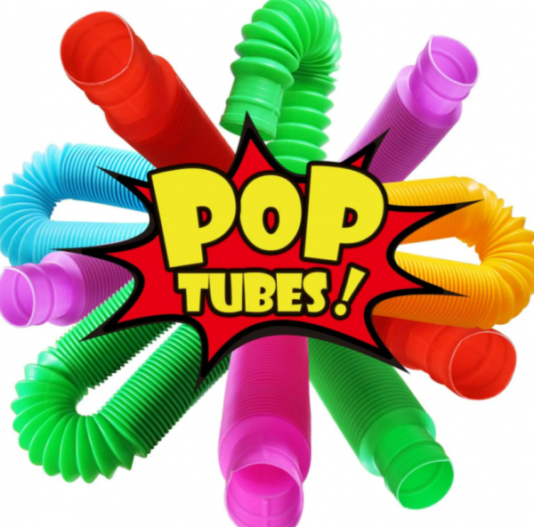 Поп Туб Игрушка антистресс трубочки Pop Tubes 20 см