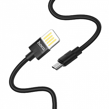 Кабель Hoco U55 Outstanding USB - micro USB, 1.2 м черный