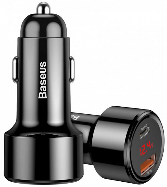 Автомобильное зарядное устройство Baseus CCMLC20C-01