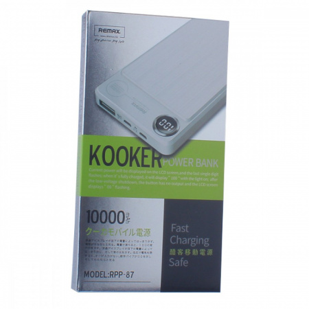 Power bank Remax RPP-87, 10000 mAh