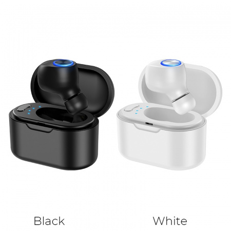Беспроводные наушники BOROFONE BC29 Lambent Mini, Bluetooth, 50 мАч, Белый, 220 мАч бокс, Hands-free