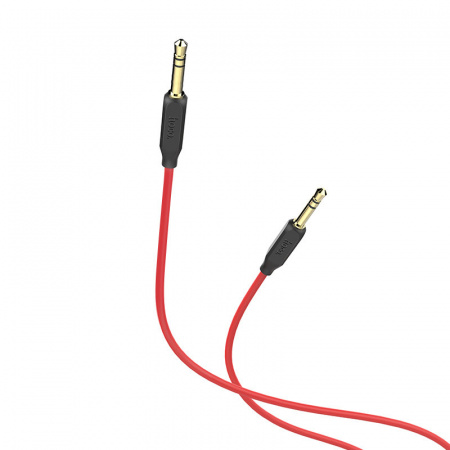 Кабель Hoco UPA11, 3.5 AUX mini jack 3.5 mm, красный