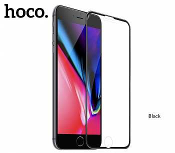Защитное стекло HOCO A12 для iPhone 7/8 черный