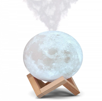Светильник луна + ультразвуковой увлажнитель воздуха MOON LAMP HUMIDIFLER