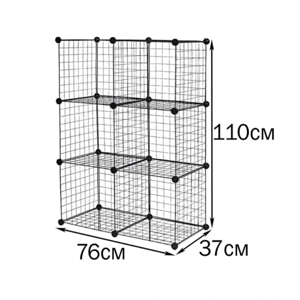 Интерьерная полка стеллаж FH TOPY DIY FLOWER RACK SJ-6