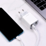 Зарядное устройство BOROFONE BA39A Speedway USB, 3A, белый, два порта