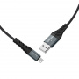 Кабель Hoco X38 USB - micro USB, 1 м черный