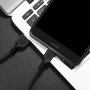 Кабель Hoco X13 Easy, USB - USB Type-c, 1 м, черный