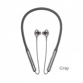 Беспроводные наушники BOROFONE BE31 Peppy, Bluetooth, 120 мАч, серый, Hands-free
